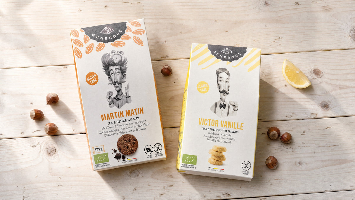 Generous: glutenfreie Bio-Kekse aus Belgien | Leni & Hans