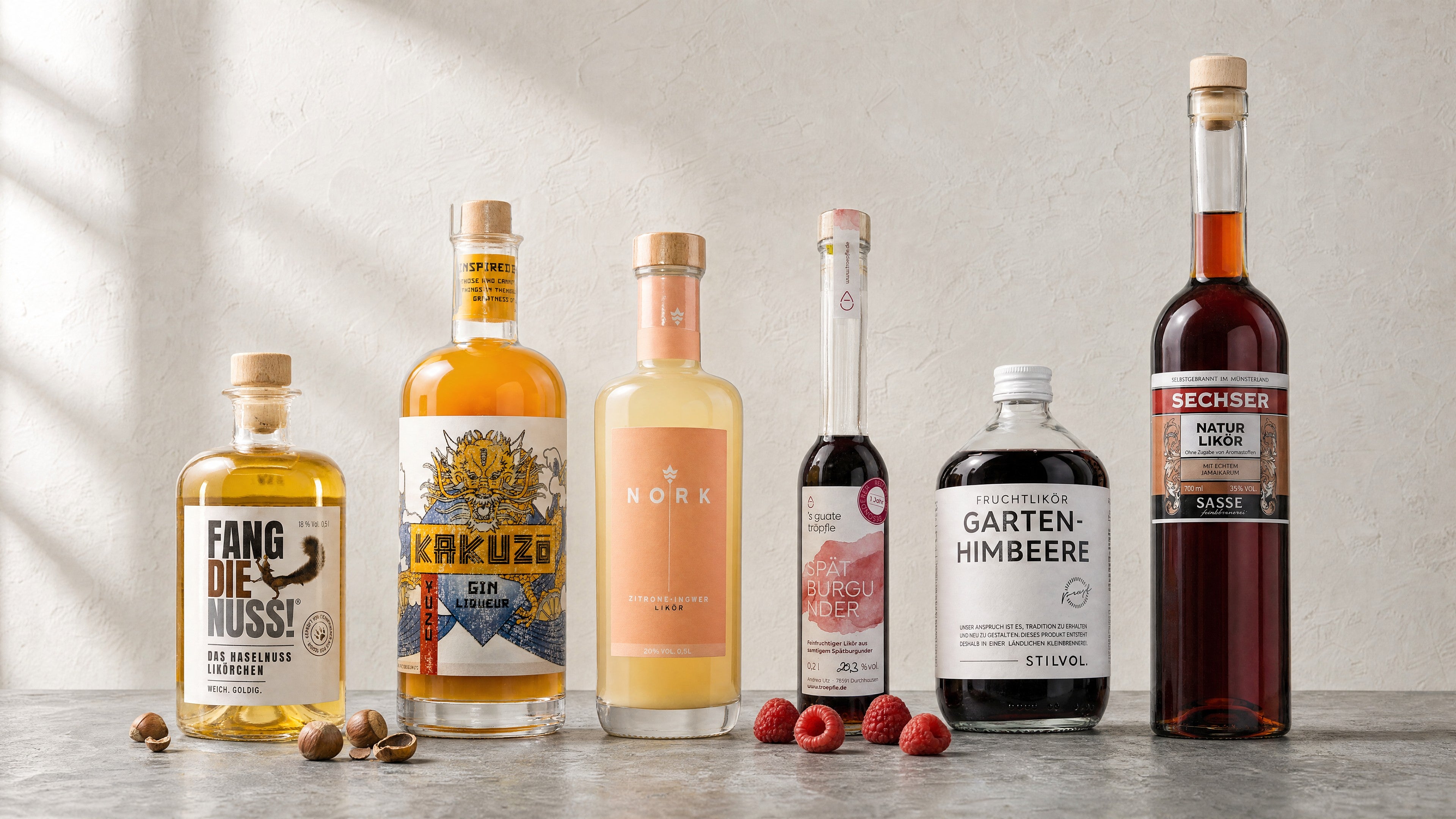 Likör kaufen – Frucht-, Sahne- & Kräuterlikör