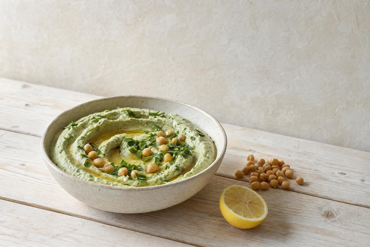 Bärlauch Hummus