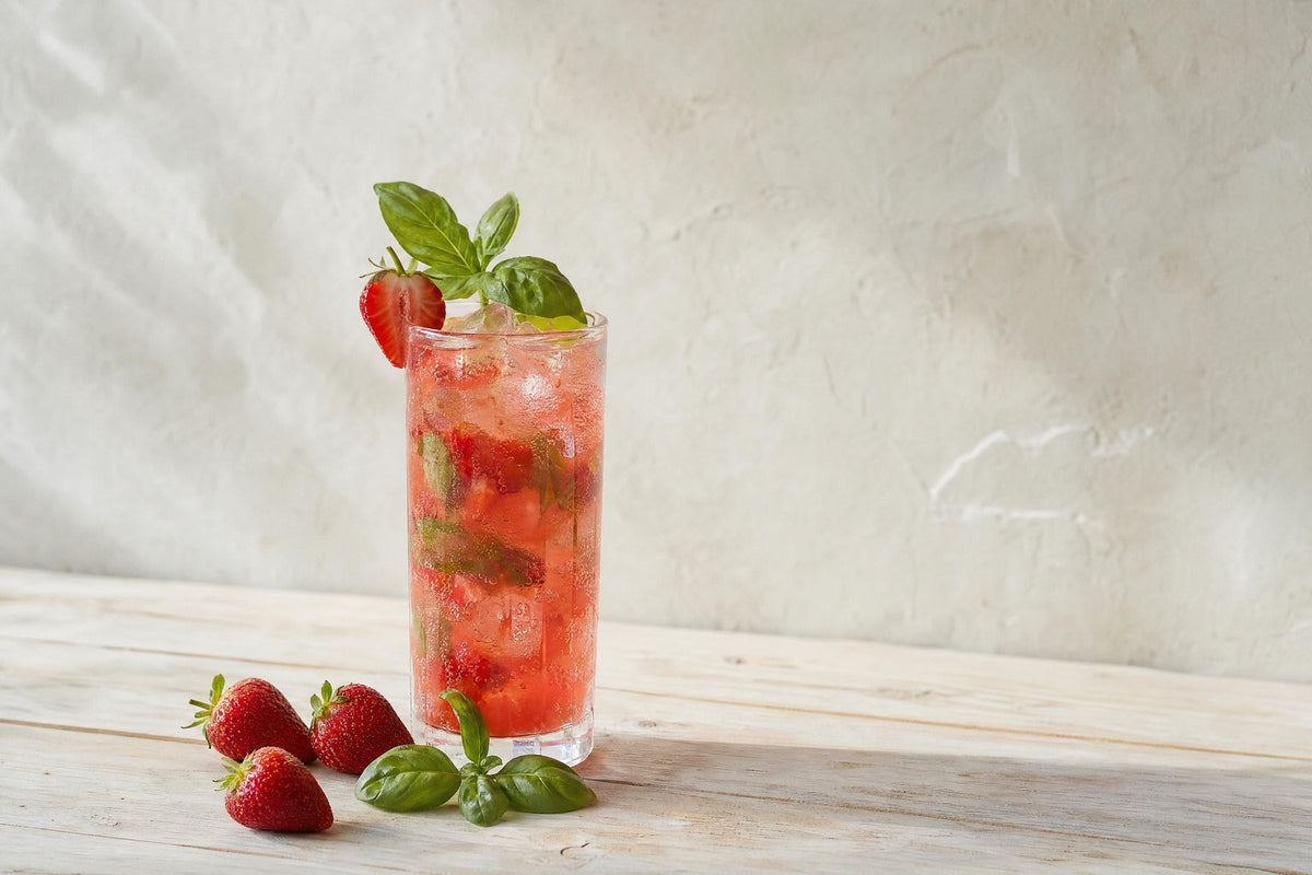 Erdbeer Basil Smash