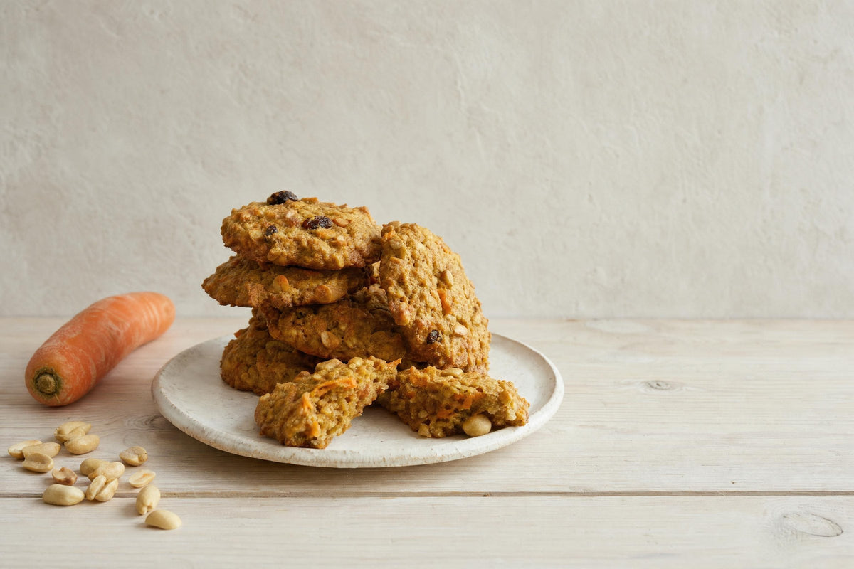 Goldene Möhren-Cookies