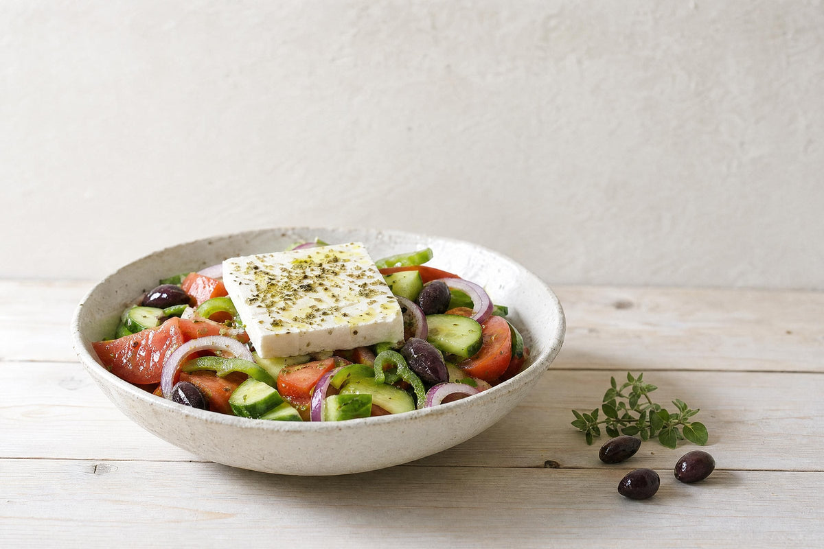 Griechischer Salat mit Feta