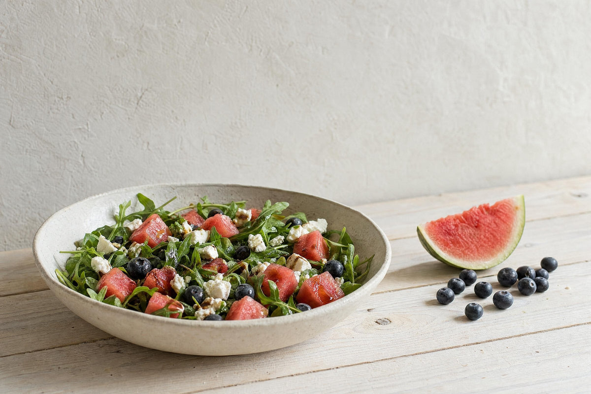 Melonen Feta Salat
