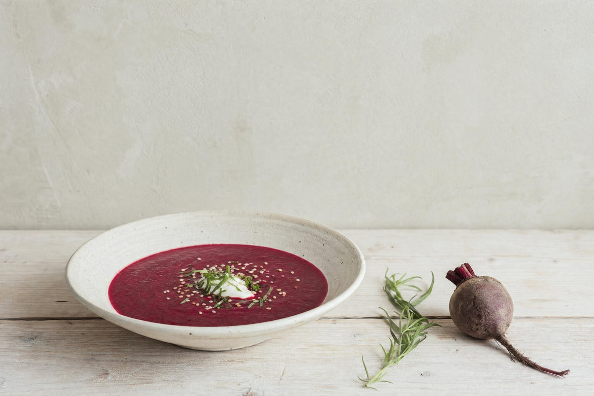 Rote Bete Suppe mit Estragon