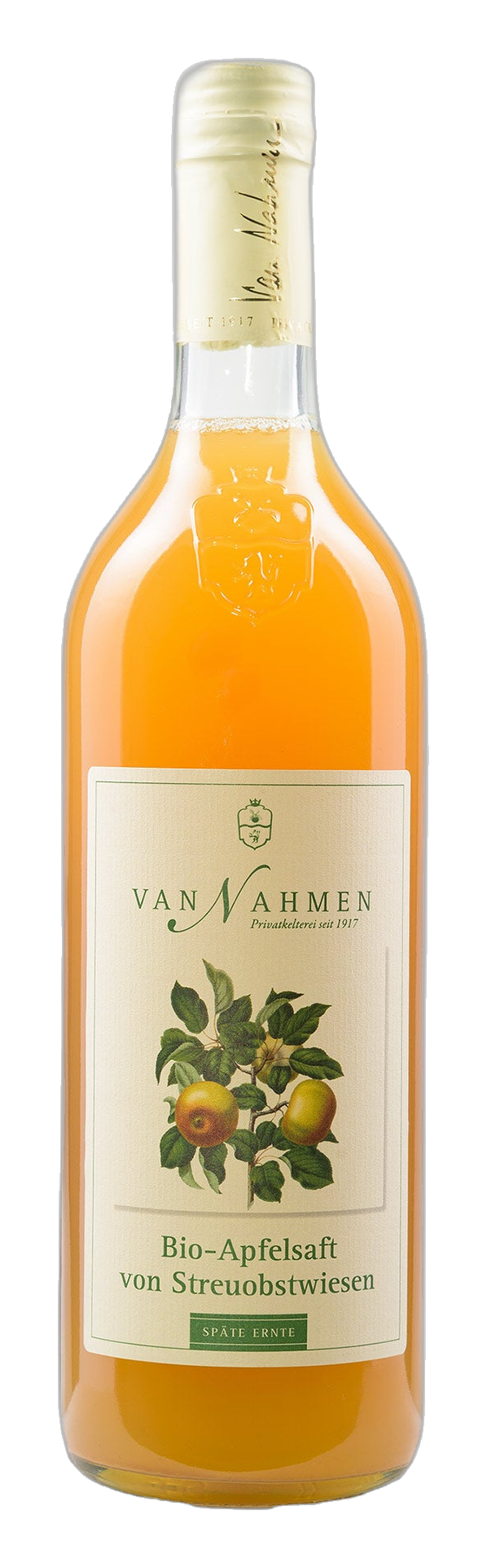 Bio Apfelsaft von Streuobstwiesen – van Nahmen
