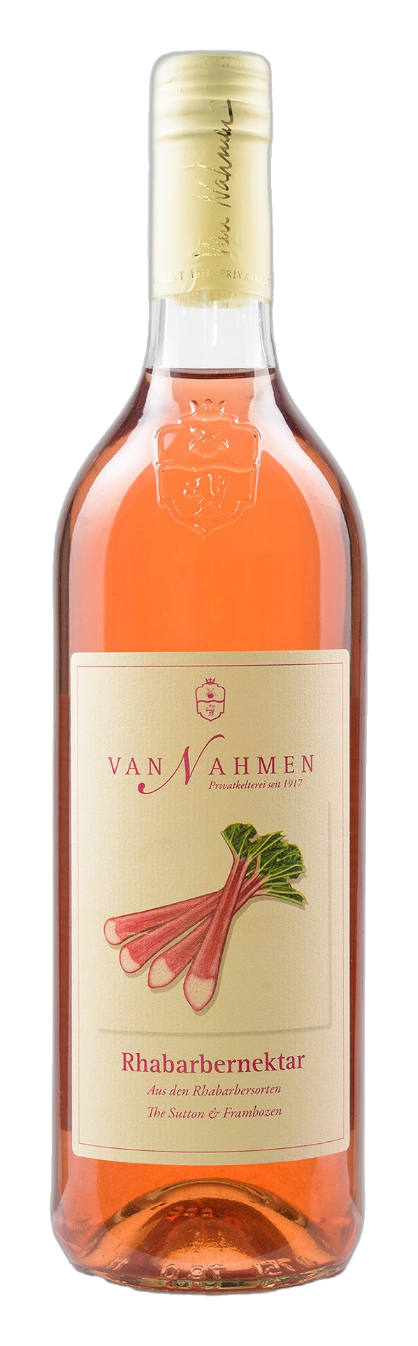 Frambozen Rhabarbernektar – van Nahmen