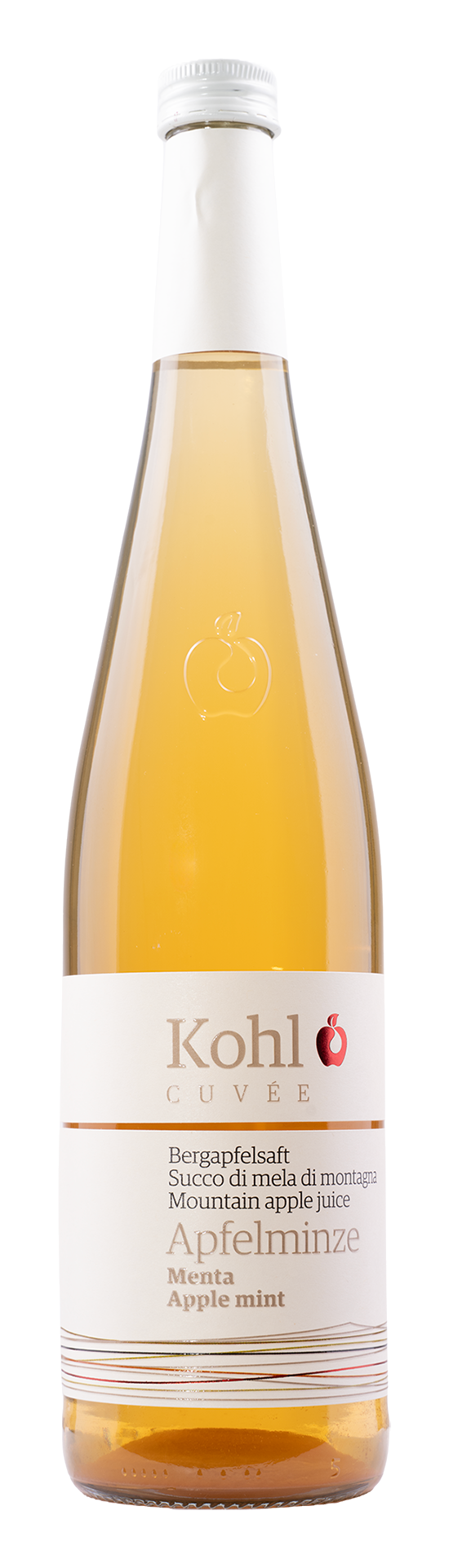 Apfelsaft mit Apfelminze – Kohl Bergapfelsaft