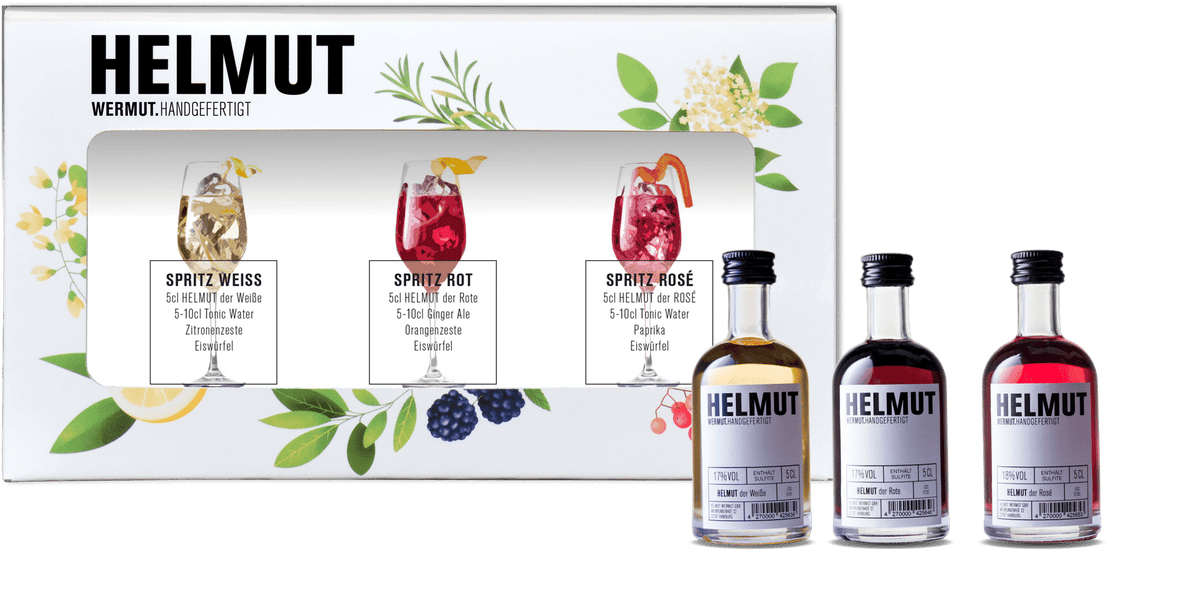 Helmut 3er Mini Probierbox