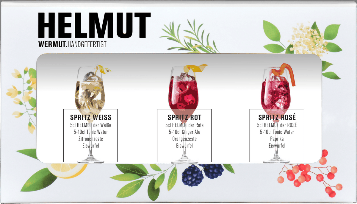 Helmut 3er Mini Probierbox