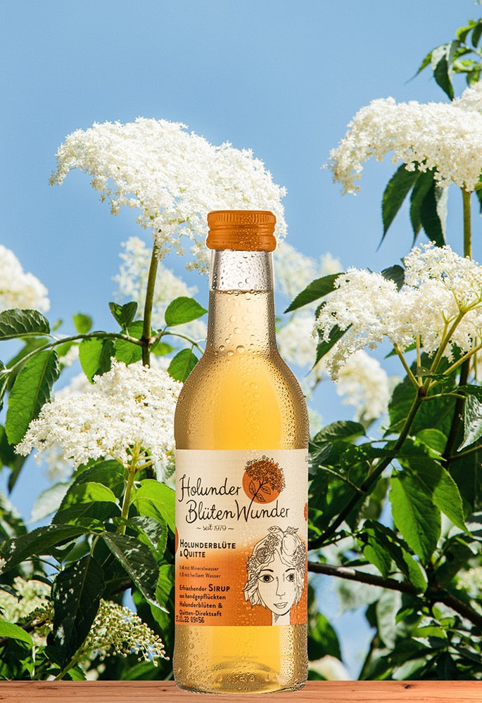 Holunderblüte & Quitte Premium Sirup