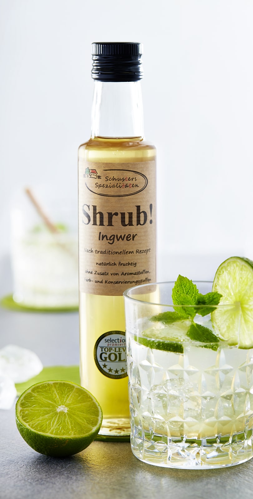 Shrub Ingwer Sirup – Schusters Shrub