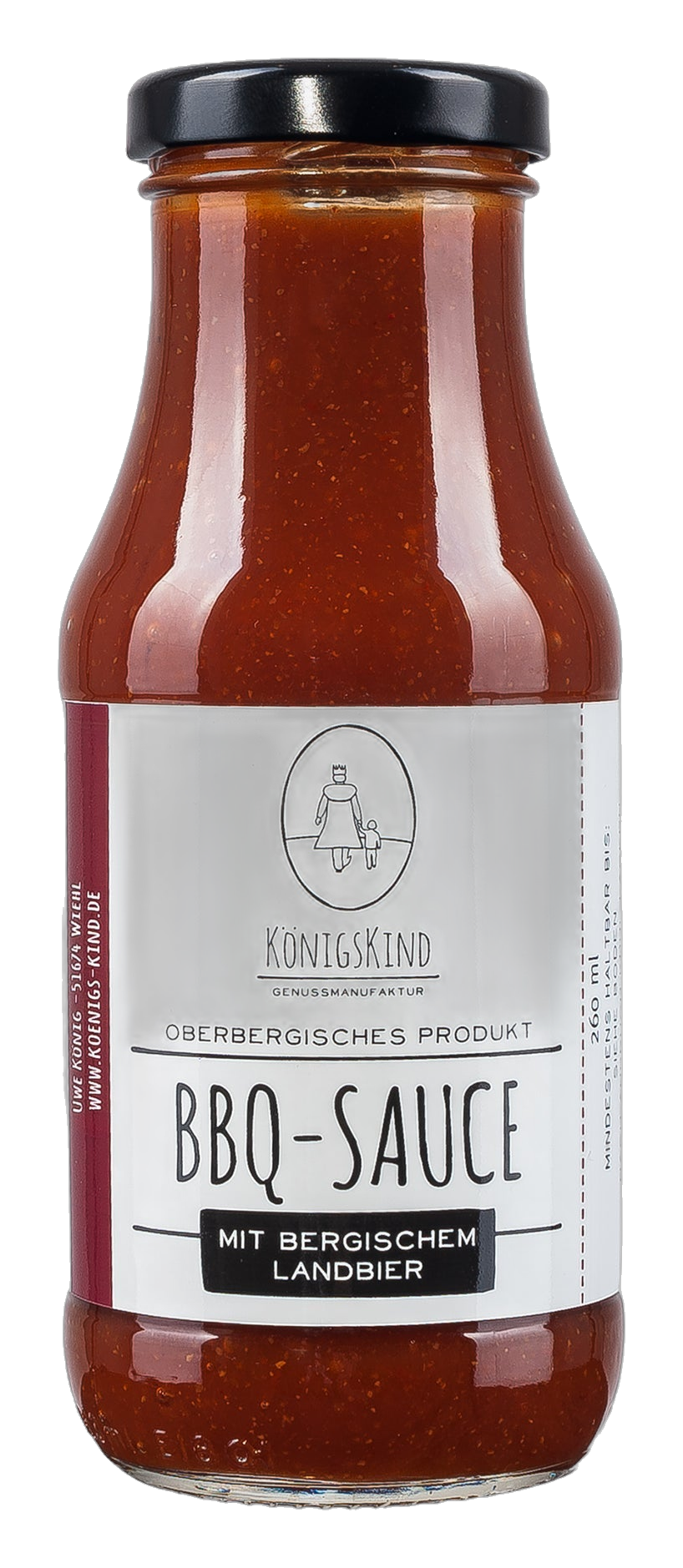 Barbecue Sauce mit Landbier – Königskind Genussmanufaktur