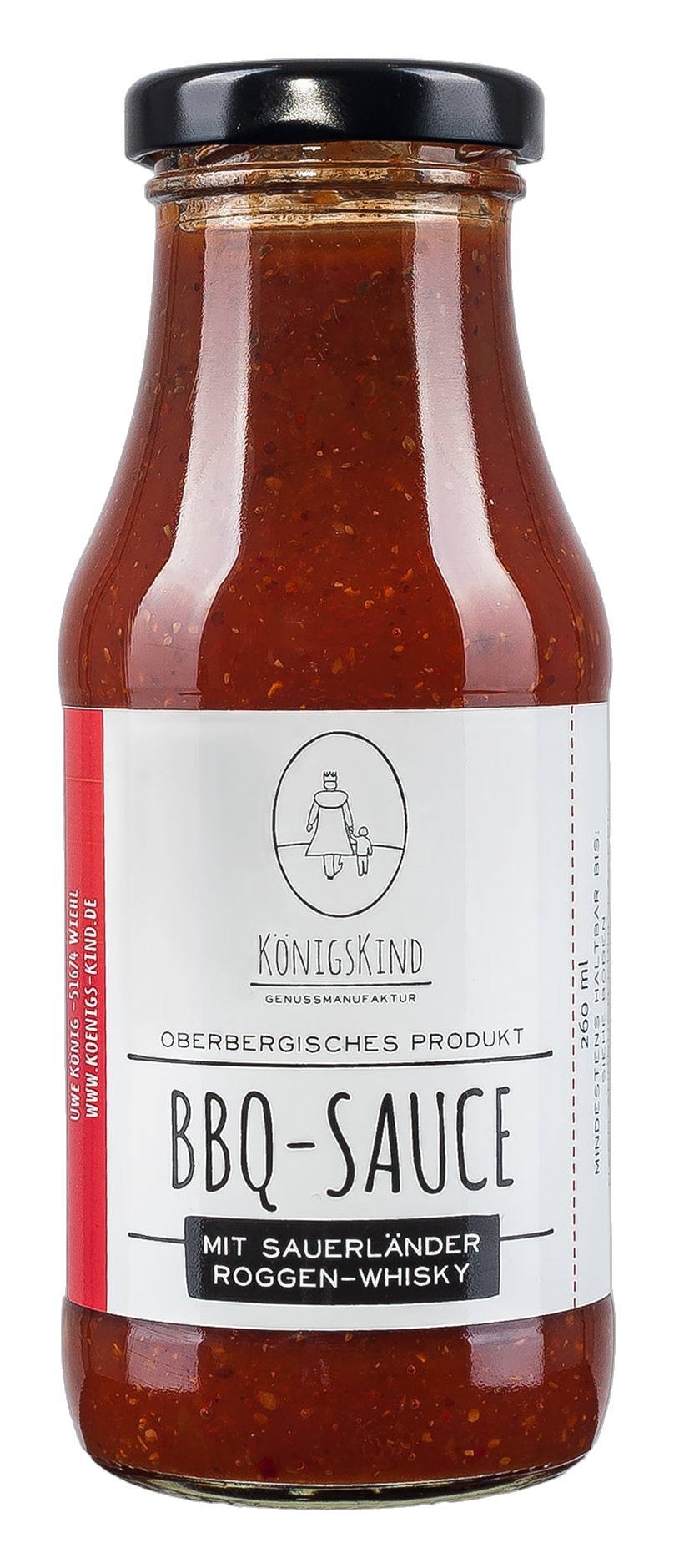 Barbecue Sauce mit Whisky – Königskind Genussmanufaktur