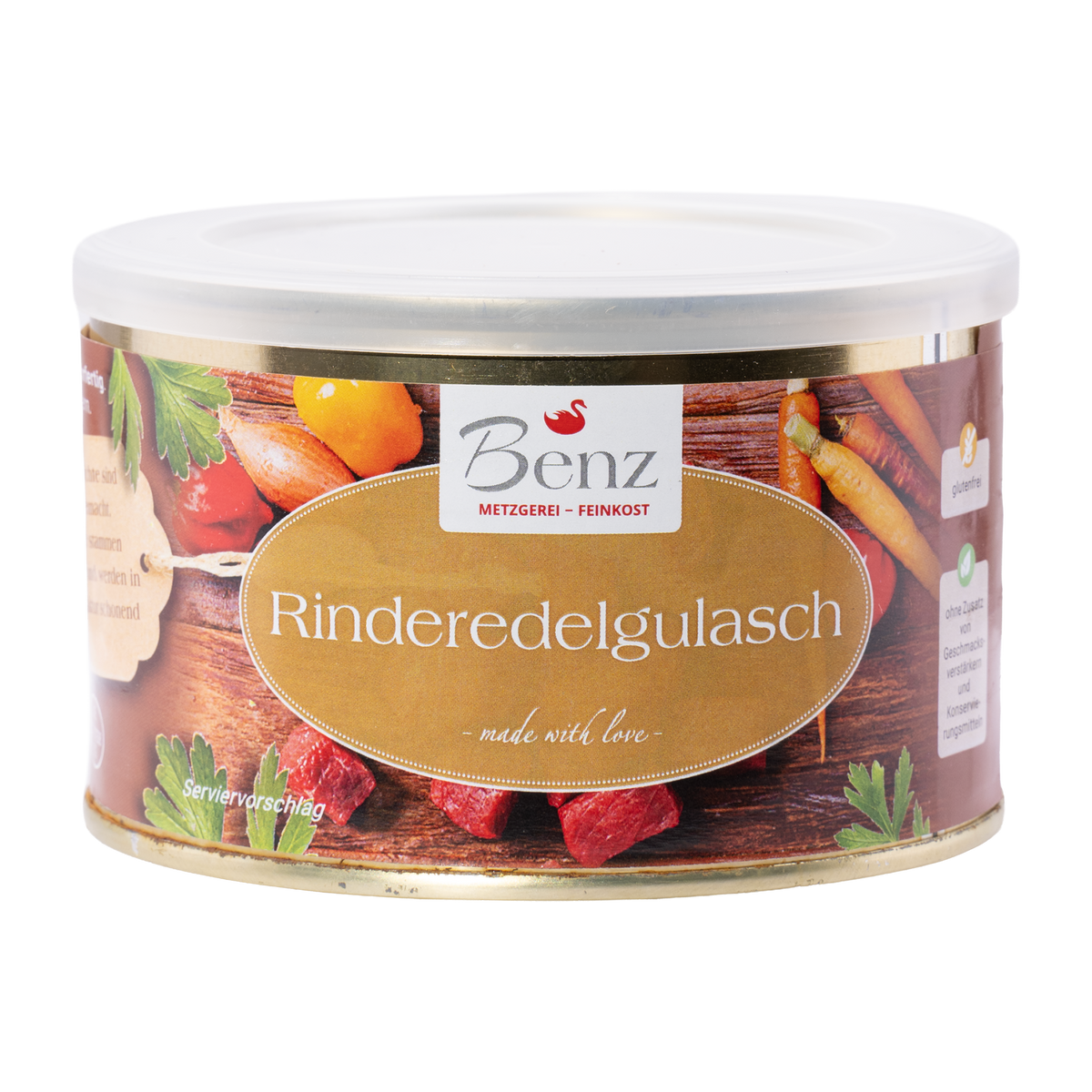 Rinderedelgulasch von Benz Feinkostmanufaktur 
