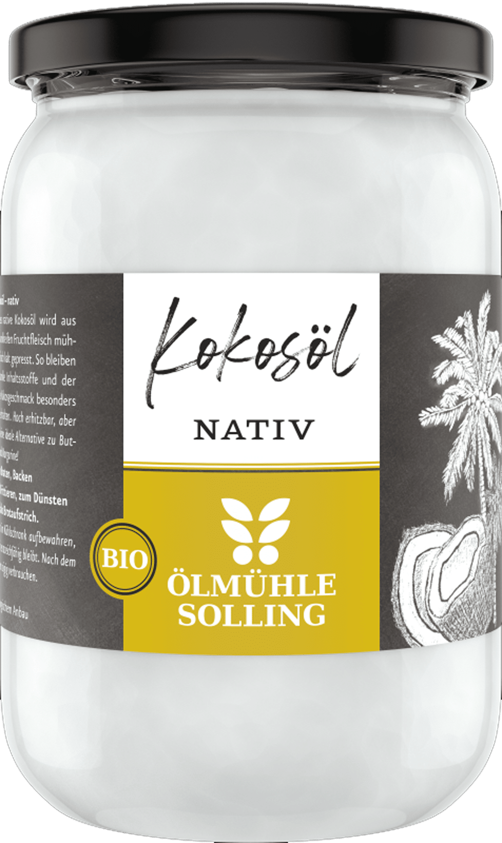 Bio Kokosöl nativ 500ml