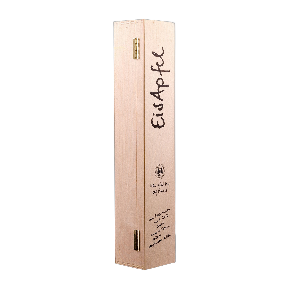 Manufaktur Jörg Geiger  Eisapfel in Holzkiste