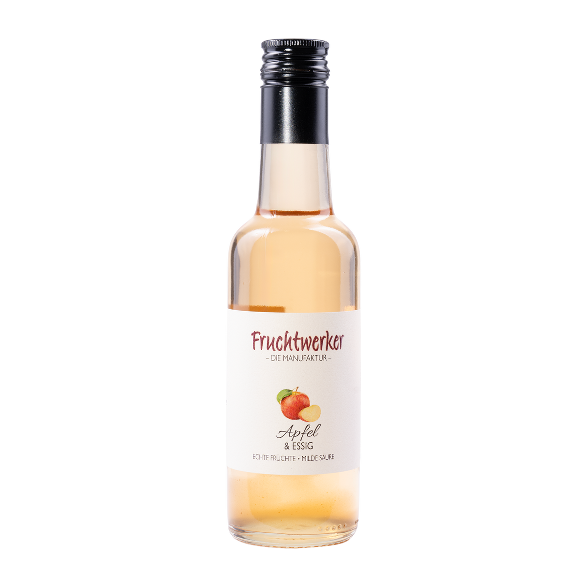 Apfel & Essig von Fruchtwerker – 250 ml Flasche