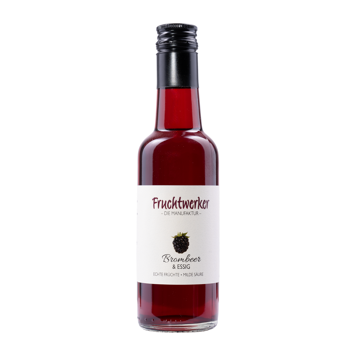 Brombeer & Essig von Fruchtwerker – 250 ml Flasche