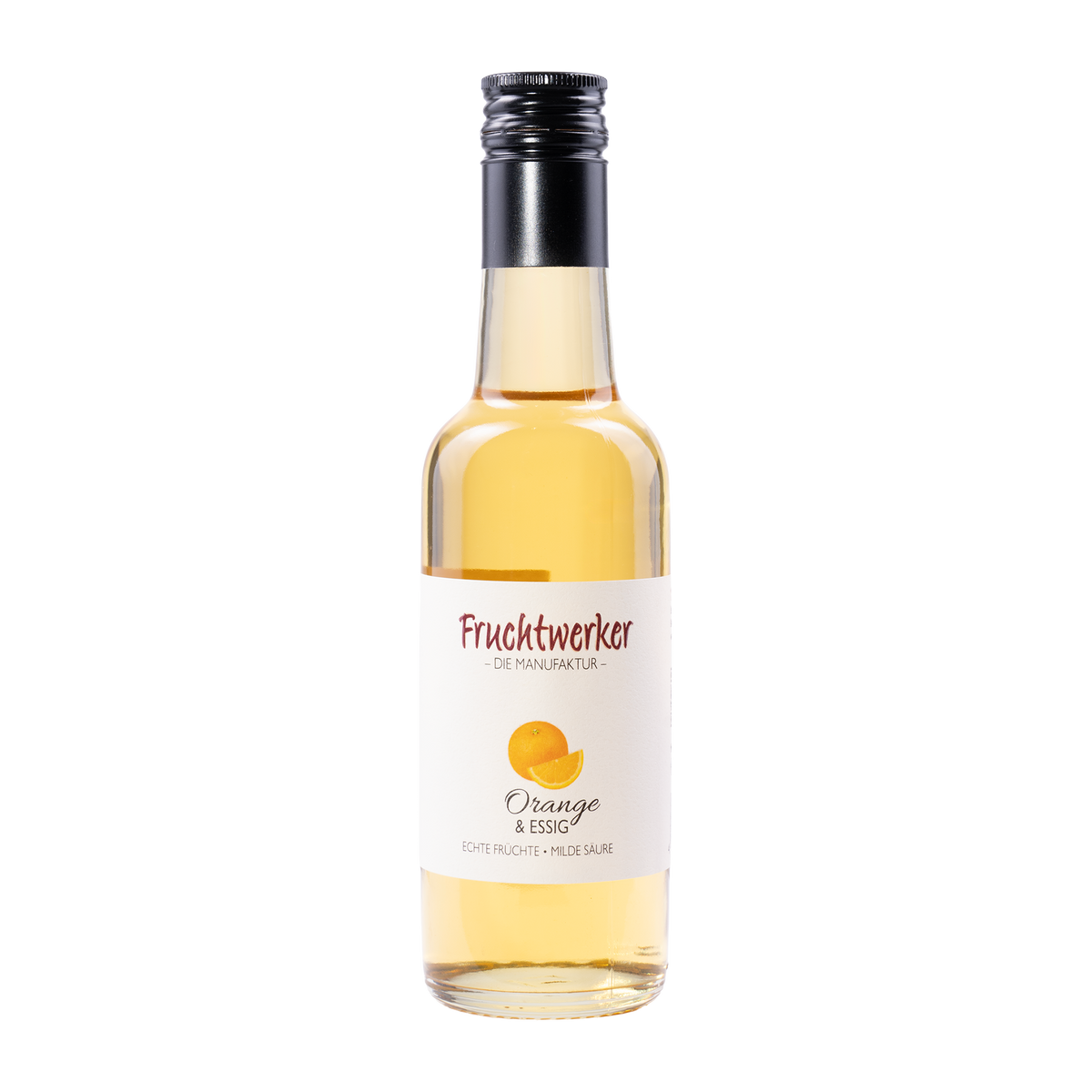 Orange & Essig von Fruchtwerker – 250 ml Flasche