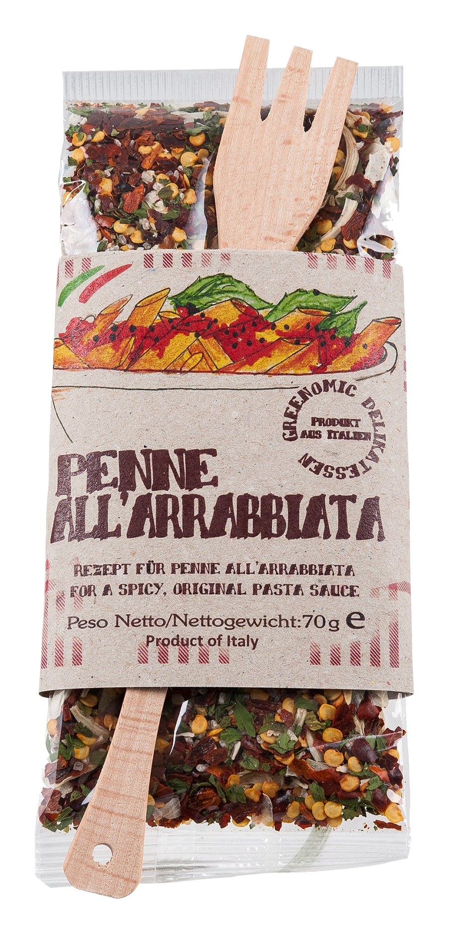 Greenomic Delikatessen Penne all'Arrabbiata