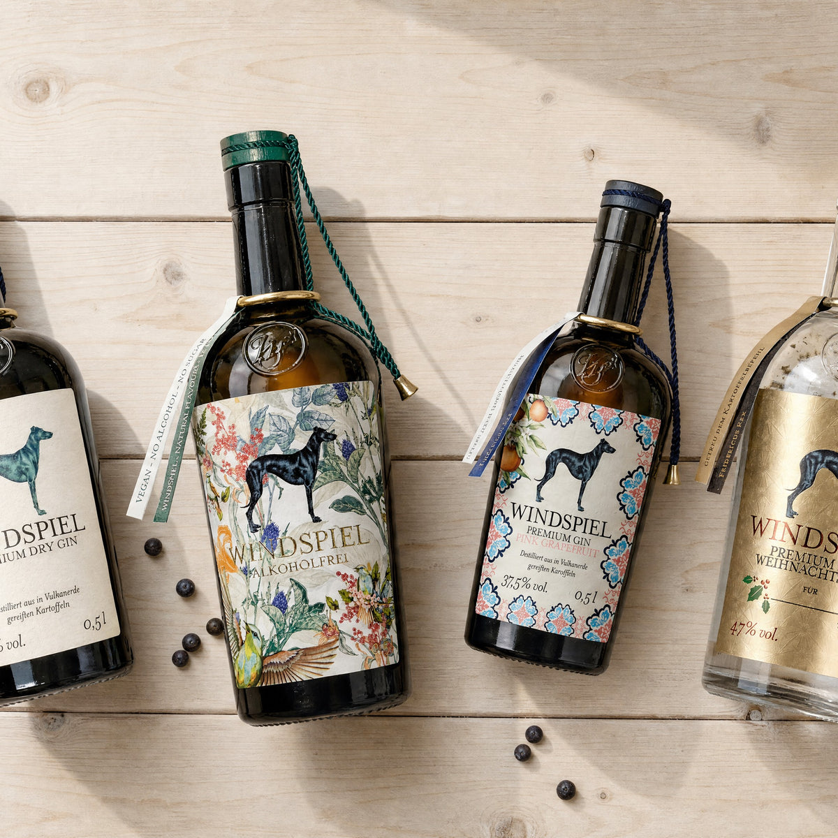Windspiel Gin kaufen – Dry Gin & alkoholfrei | Leni & Hans