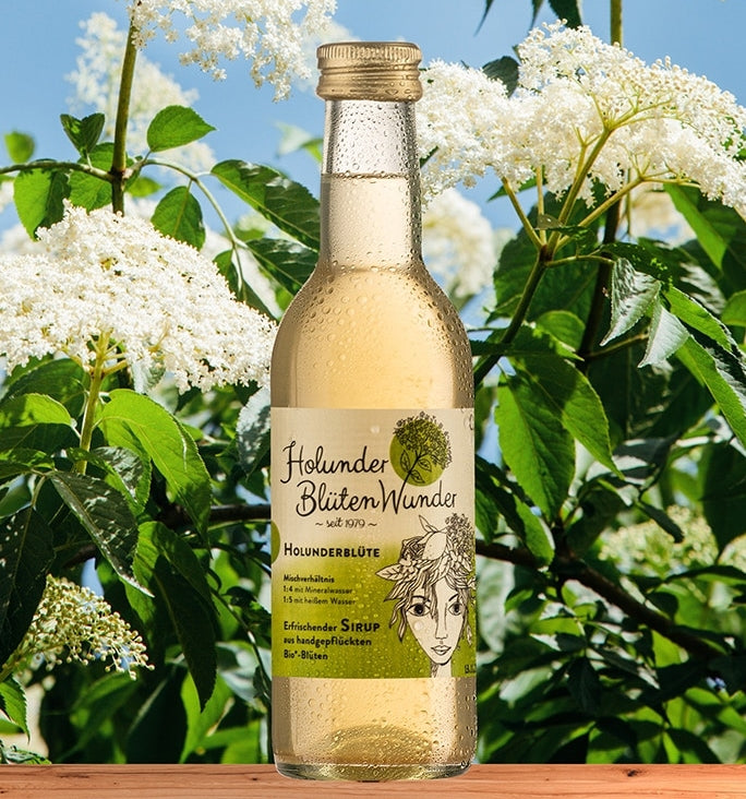 Premium Holunderblüten-Sirup