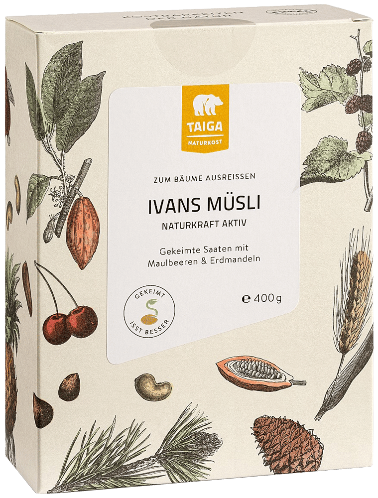 Ivans Müsli Bio - gekeimte Saaten – TAIGA Naturkost