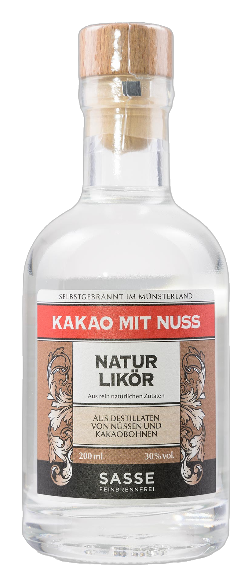 Kakao-Nuss Likör 200ml – Feinbrennerei Sasse