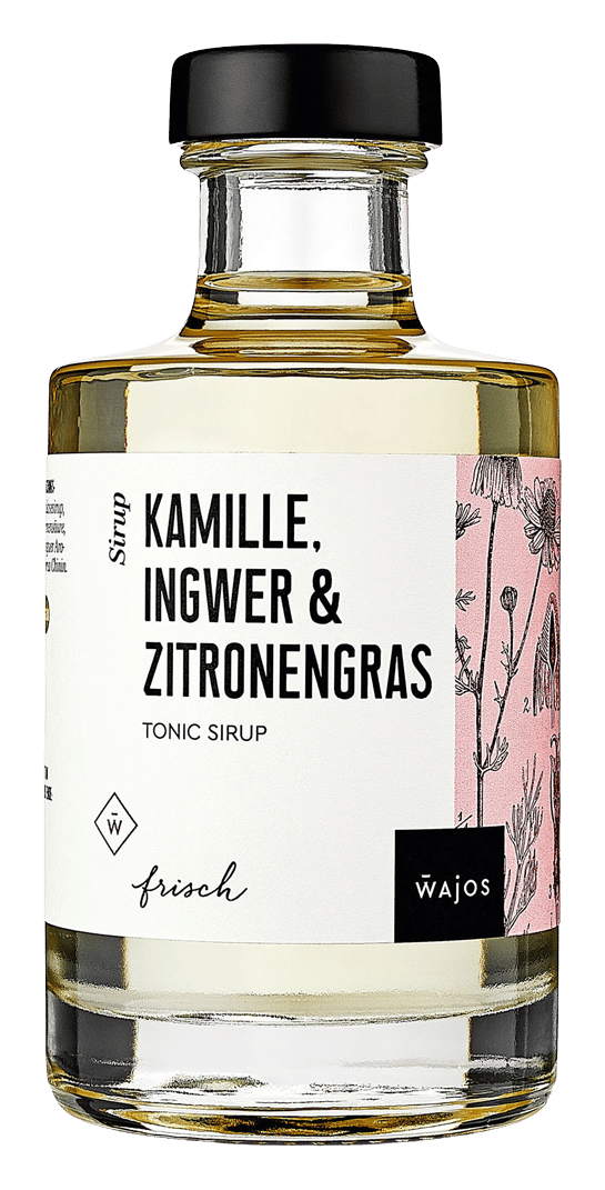 Kamille, Ingwer & Zitronengras - Tonic Sirup