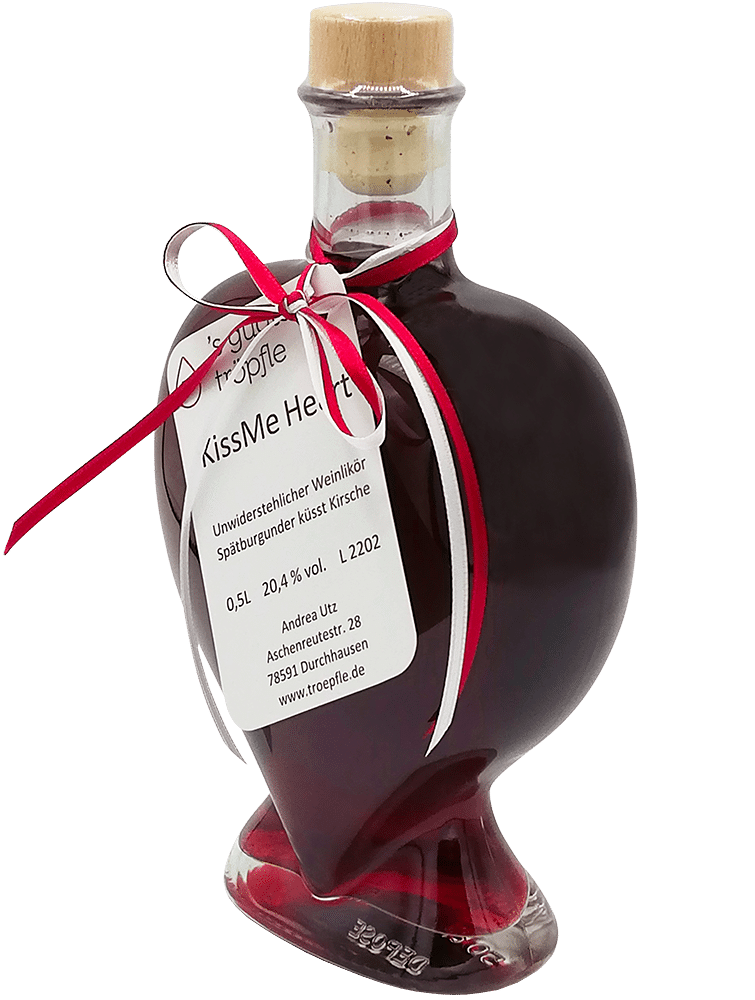"Kiss Me Heart" – Pinot Noir Liqueur
