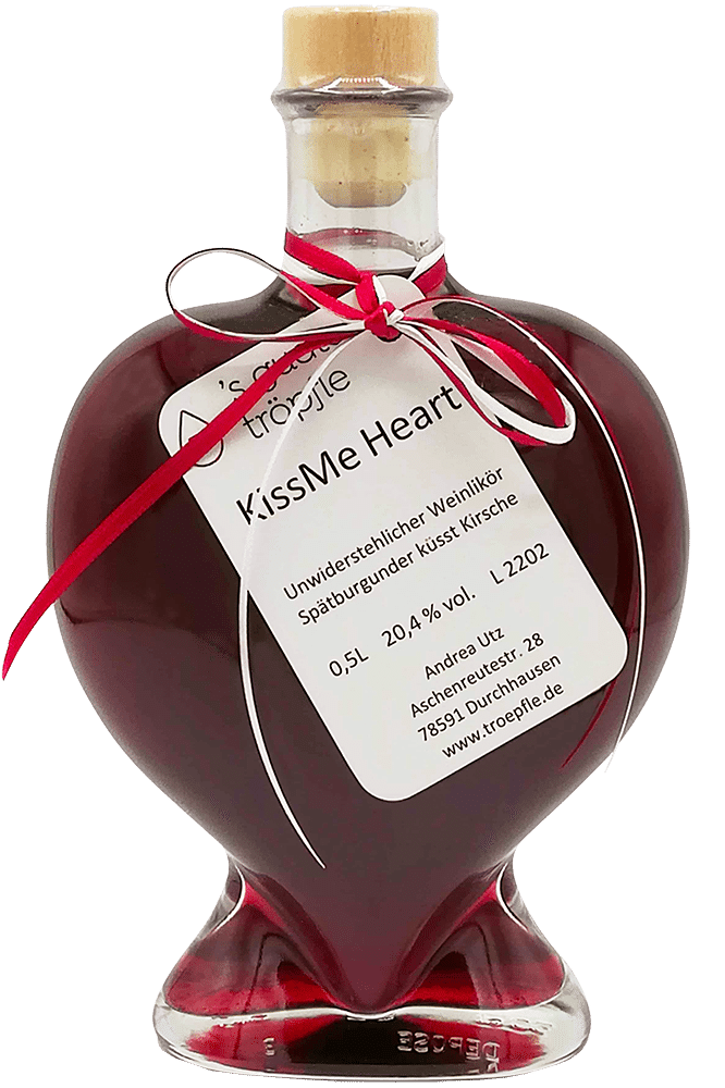 "Kiss Me Heart" - Spätburgunder Likör