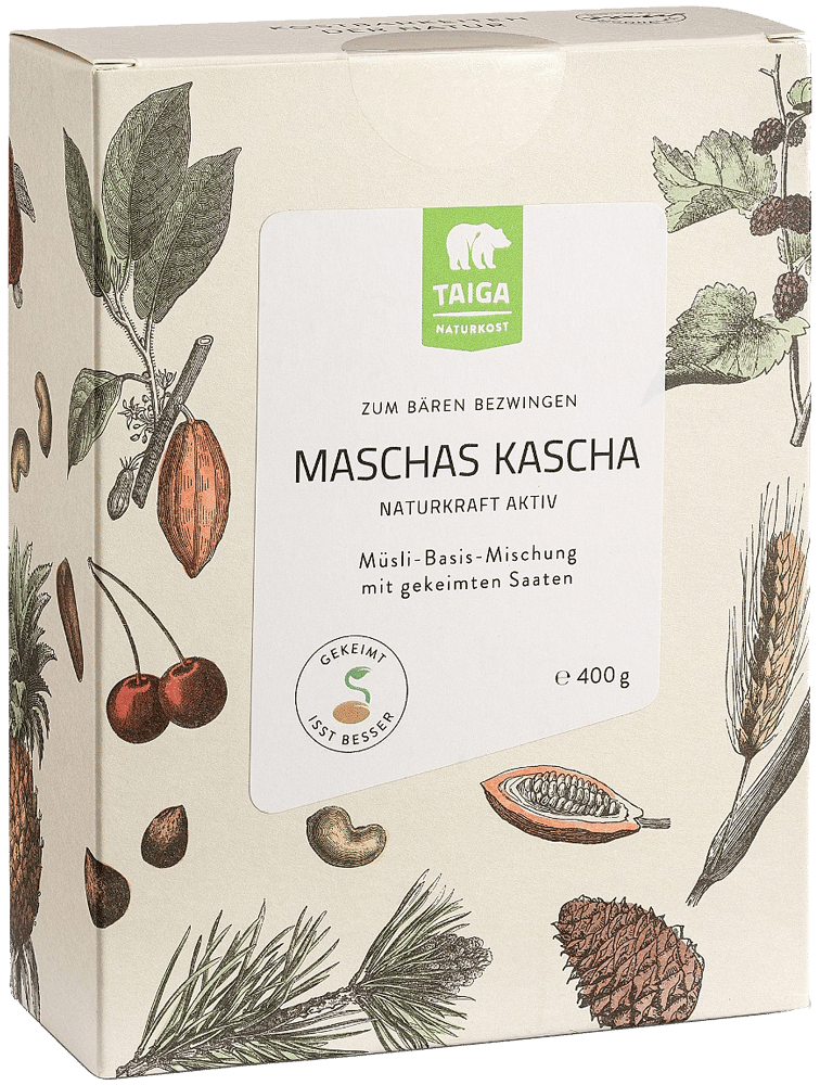 Maschas Kascha - Bio Müsli Grundmischung gekeimt – TAIGA Naturkost