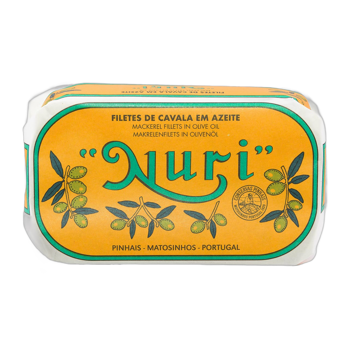 Makrelenfilets in Olivenöl von NURI – 125 g Dose