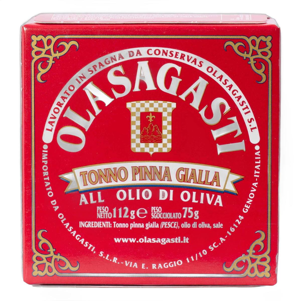 Olasagasti  Atún Claro Gelbflossen-Thunfisch in Olivenöl  112g
