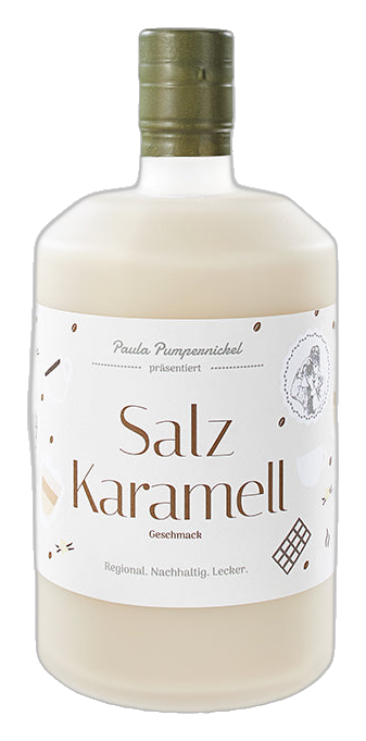 Paula Pumpernickel Salzkaramell Likör – Feinbrennerei Sasse
