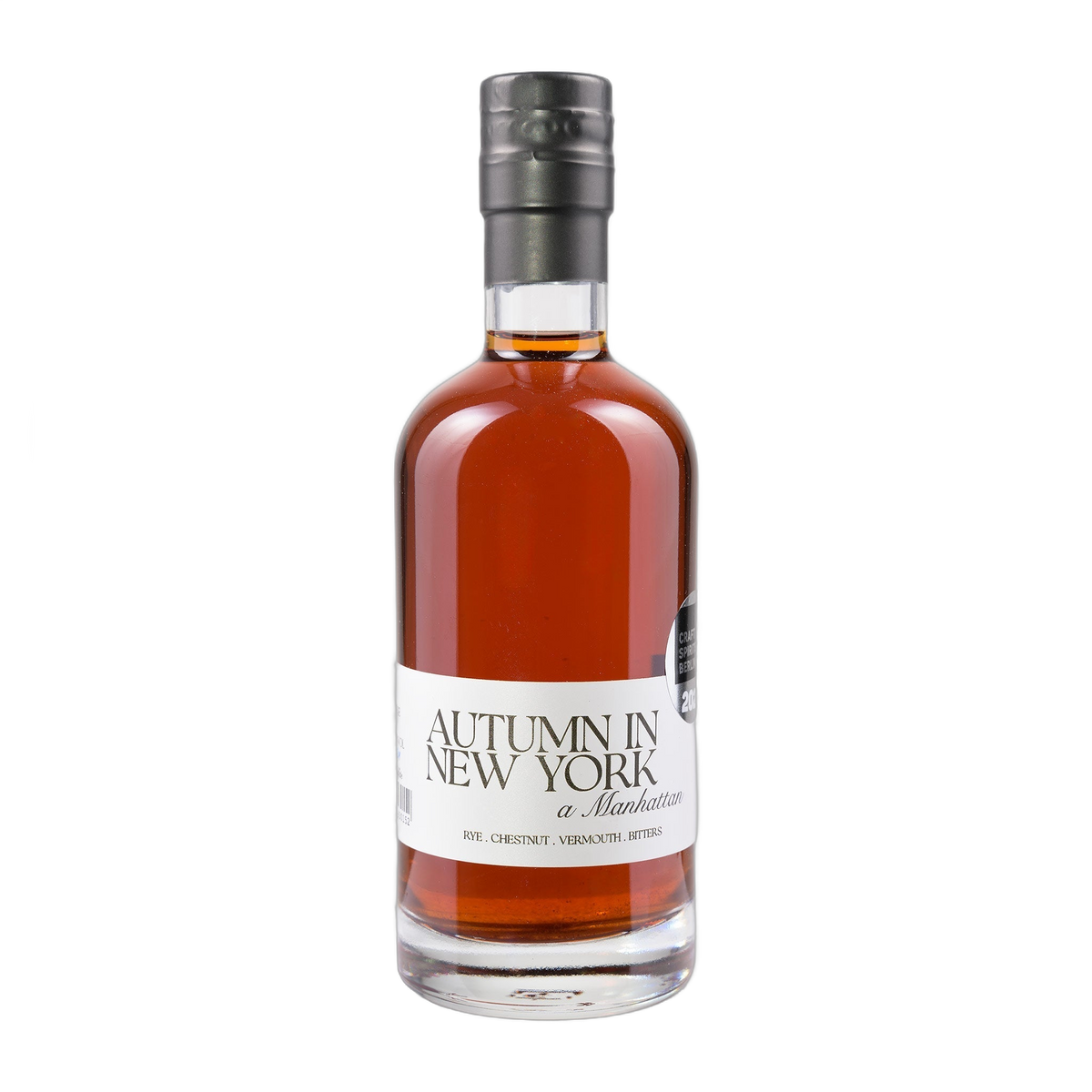 pHenomenal  Autumn in New York a Manhattan Premix Cocktail