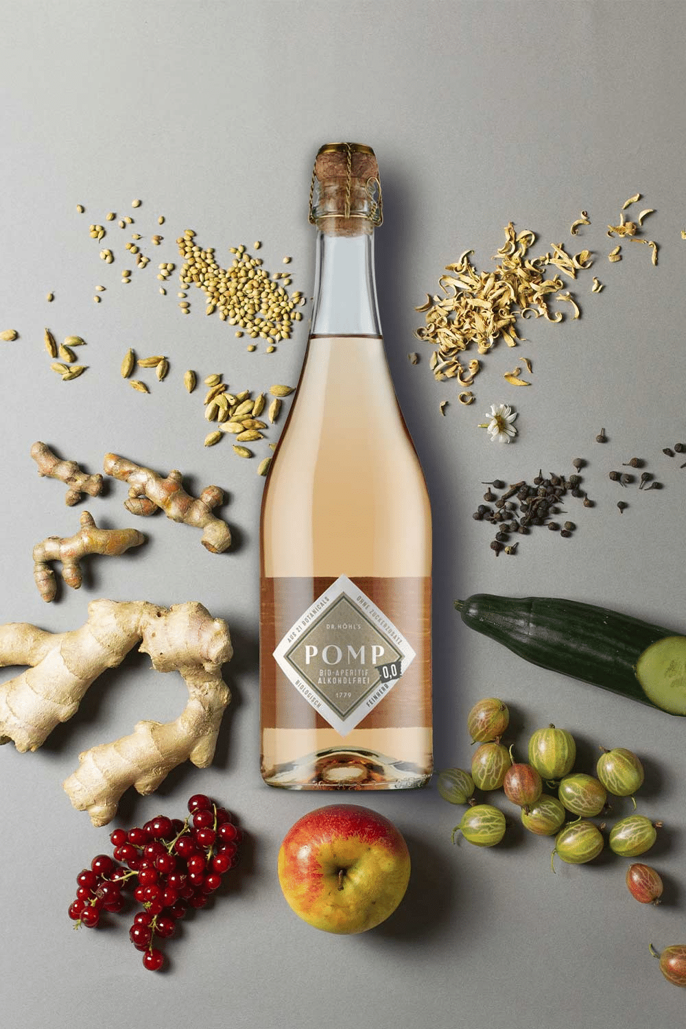 Pomp Bio Aperitif alkoholfrei feinherb 750 ml