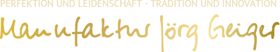 Manufaktur Jörg Geiger Logo