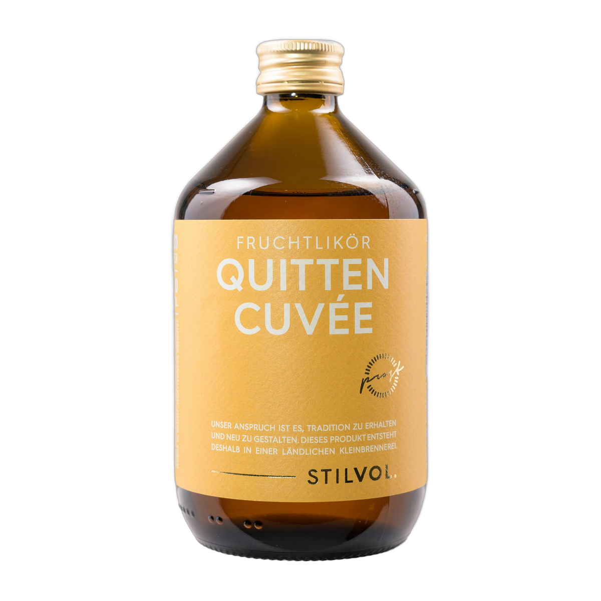 STILVOL.  Fruchtlikör Quitten Cuvee