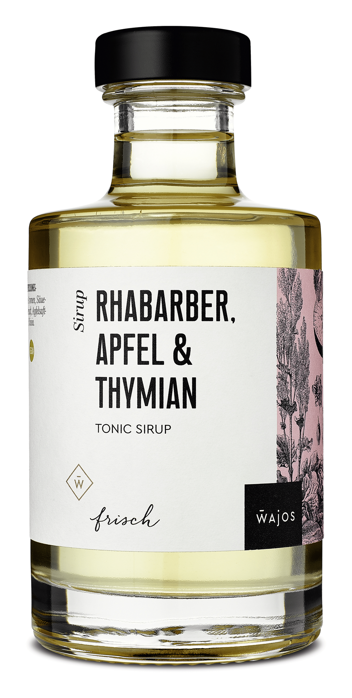 Rhabarber, Apfel & Thymian - Tonic Sirup