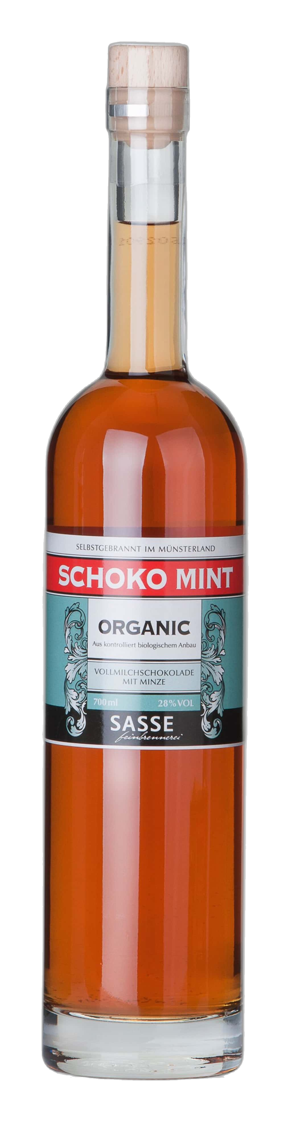 Schoko Minz Likör – Feinbrennerei Sasse