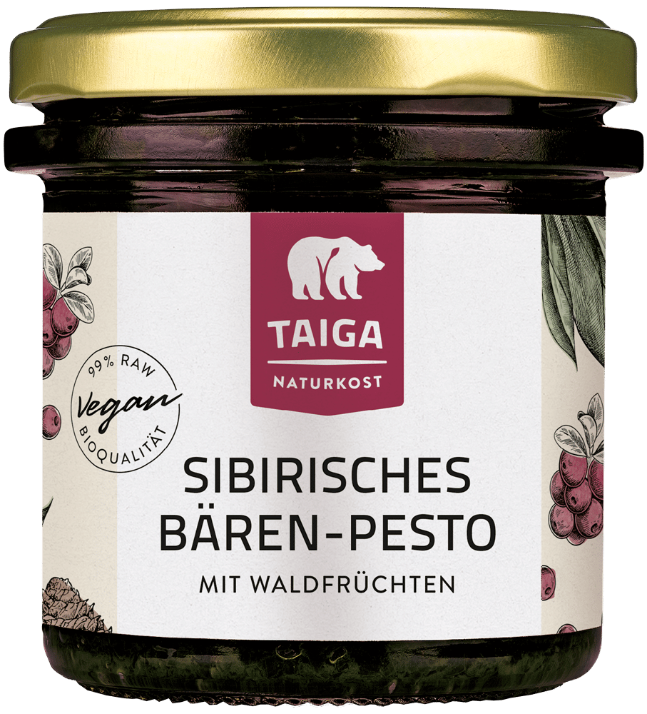 Sibirisches Bären-Pesto Bio – TAIGA Naturkost