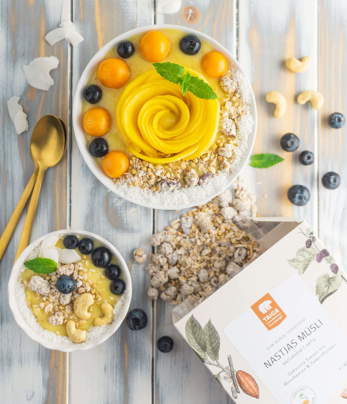 Nastjas Müsli Bio - gekeimte Saaten glutenfrei – TAIGA Naturkost