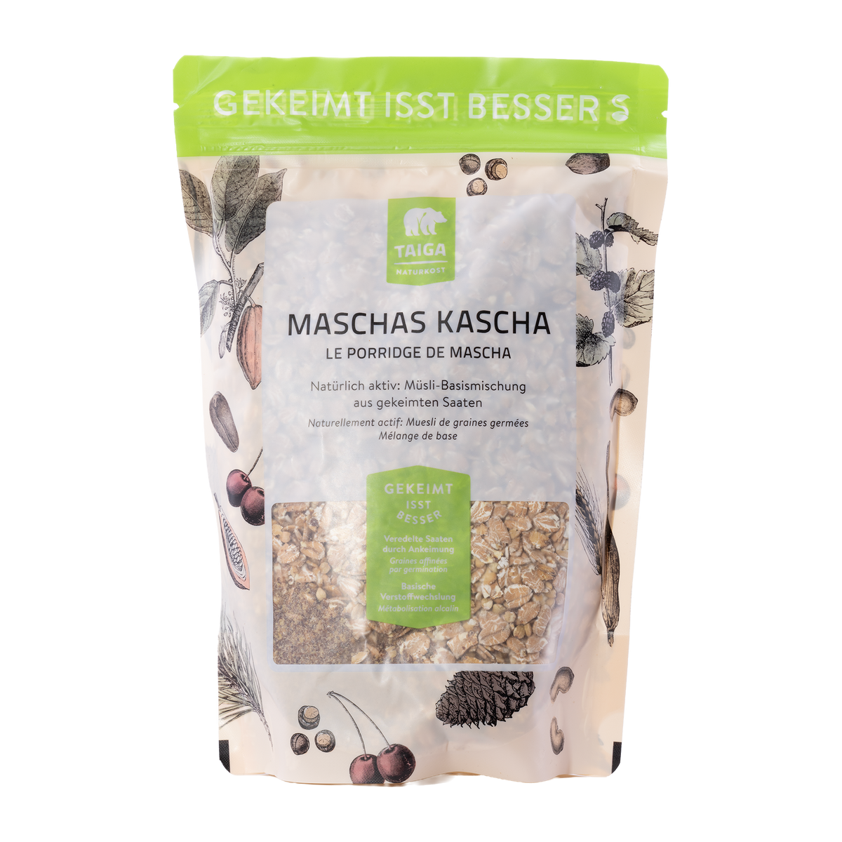Maschas Kascha - Bio Müsli Grundmischung gekeimt – TAIGA Naturkost
