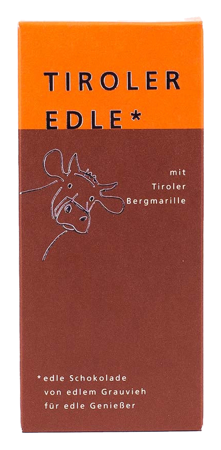 Tiroler Edle Schokolade mit Marille