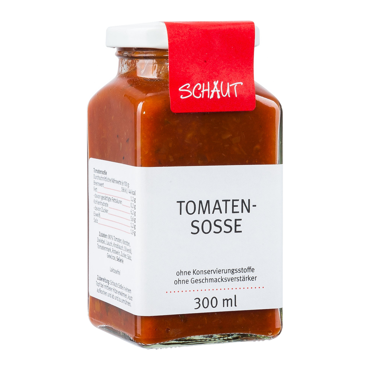 Tomatensoße von Schaut Nudeln