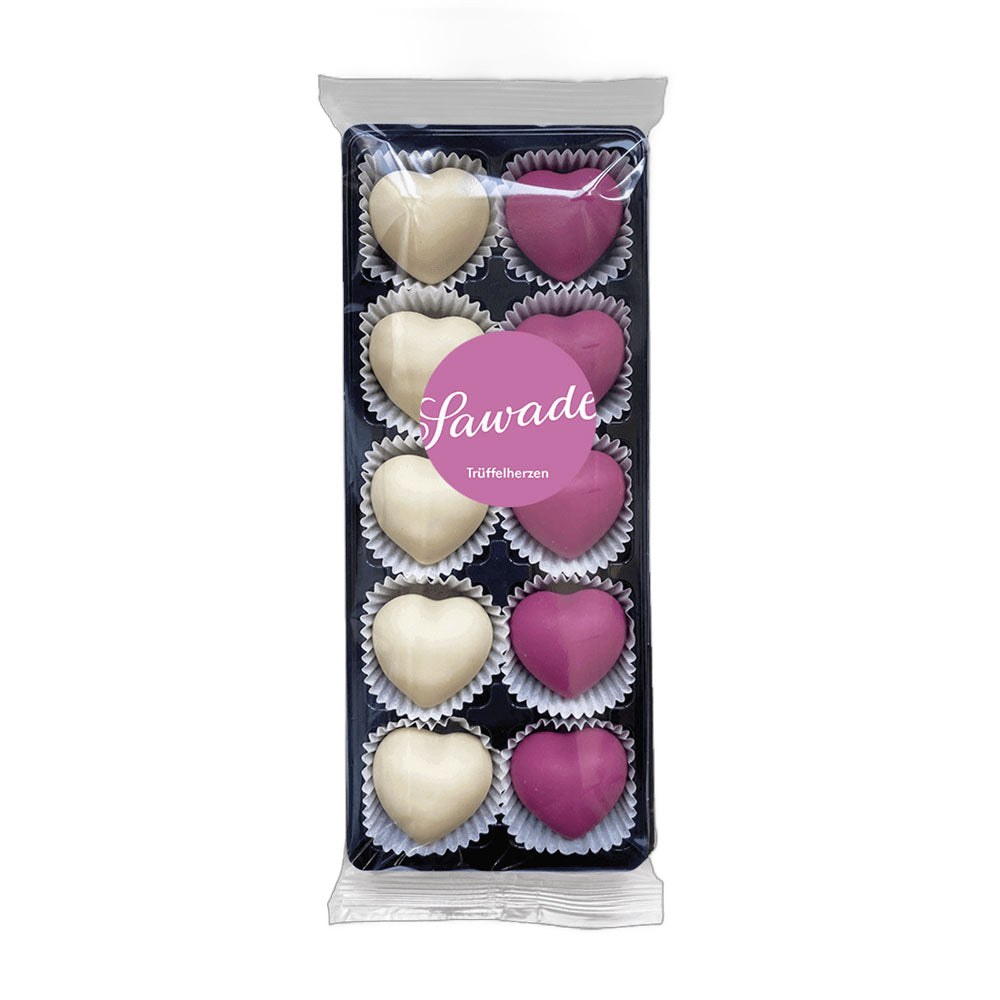 Sawade Trüffel Pralinen Herzen 125g