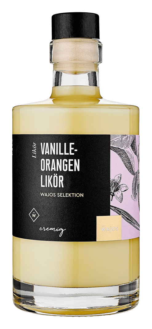 Vanille Likör mit Orange
