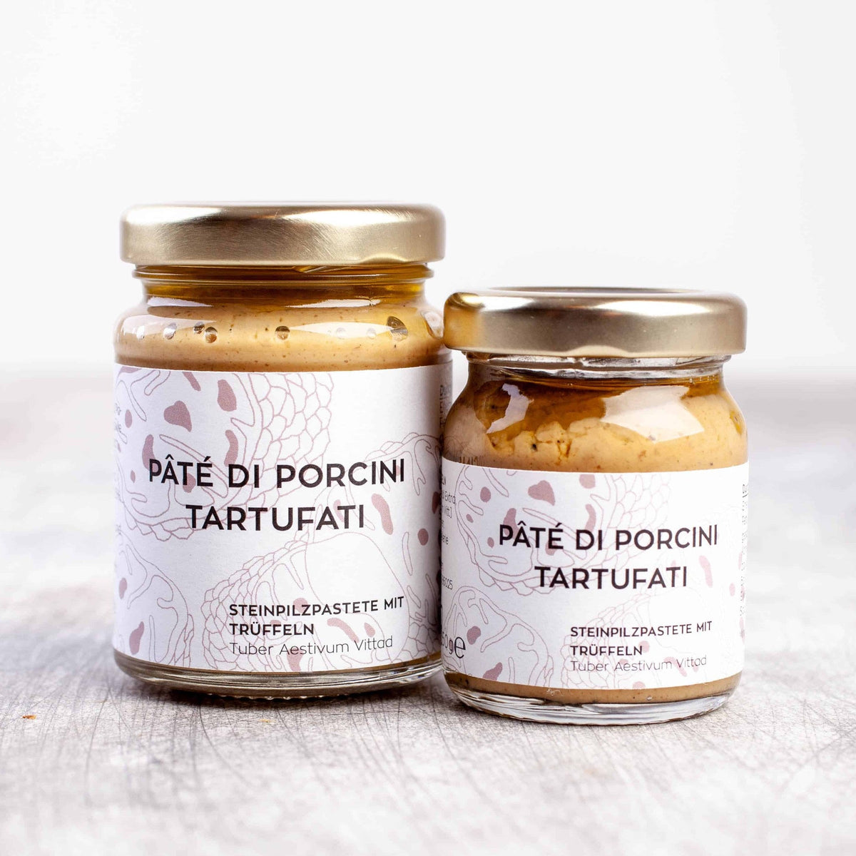 Vitelium Pâté di Porcini Tartufati in 90 g und 50 g