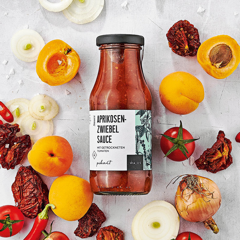 Wajos Aprikosen-Zwiebel Sauce